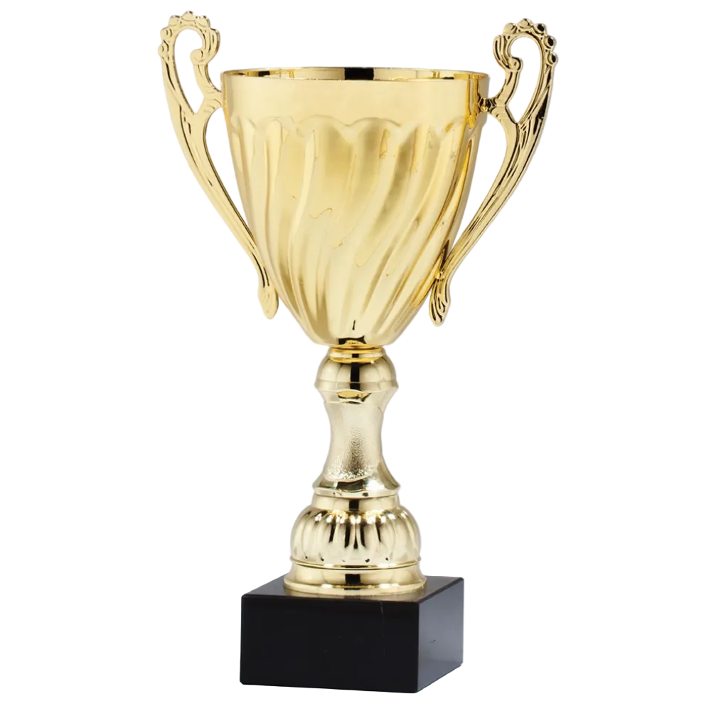 Metal Twist Trophy Cup