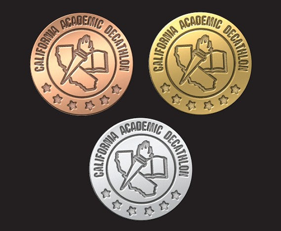 California Academic K Club Lapel Pins