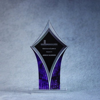 Acrylic Diamond Trophy