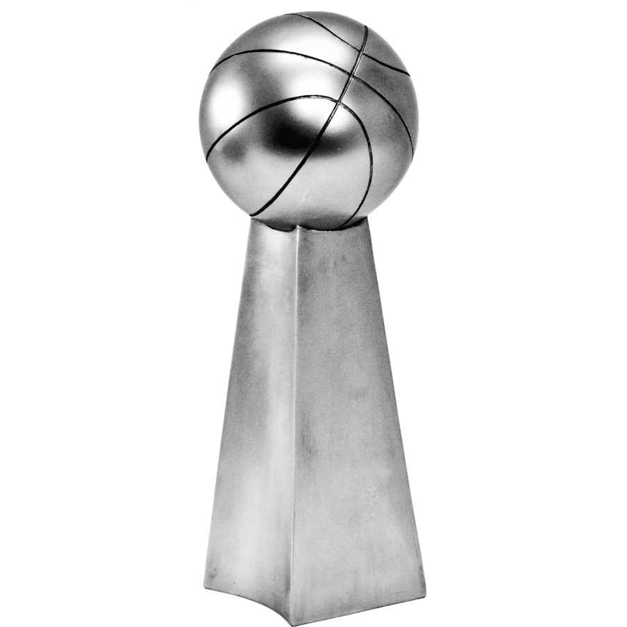 Silver Basketball Sport Tower