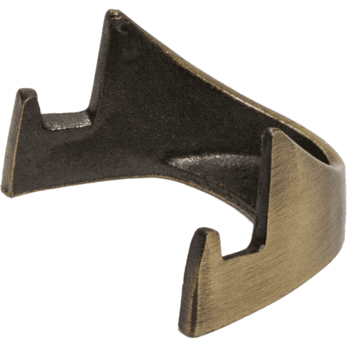 Medallion Display Stand - Brushed Silver or Gold