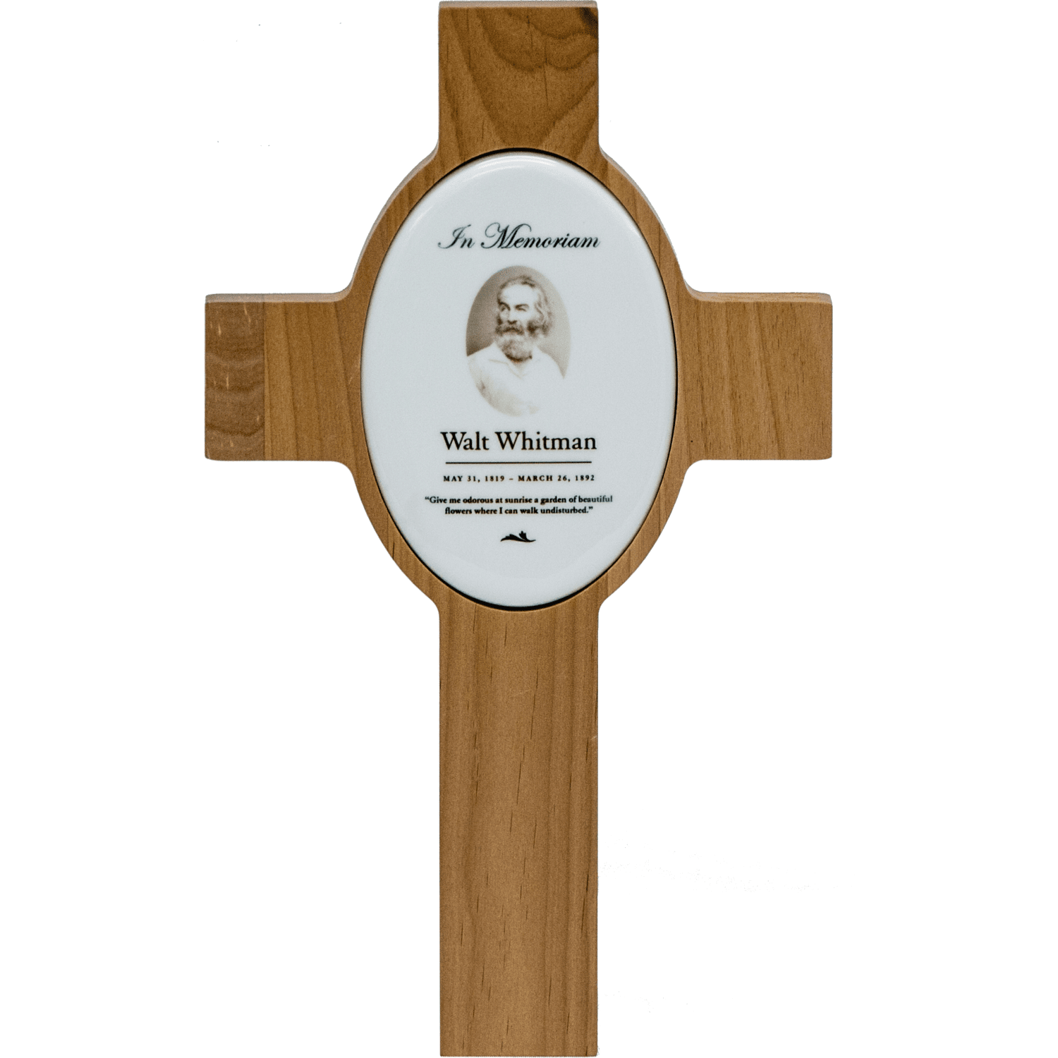 Alder Wood Cross with insert