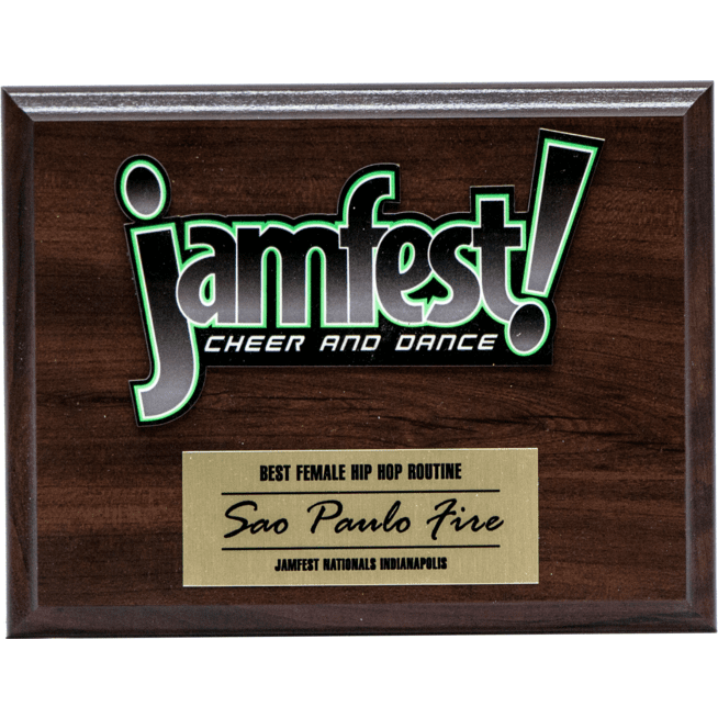 Custom Color Cut-out Plaque