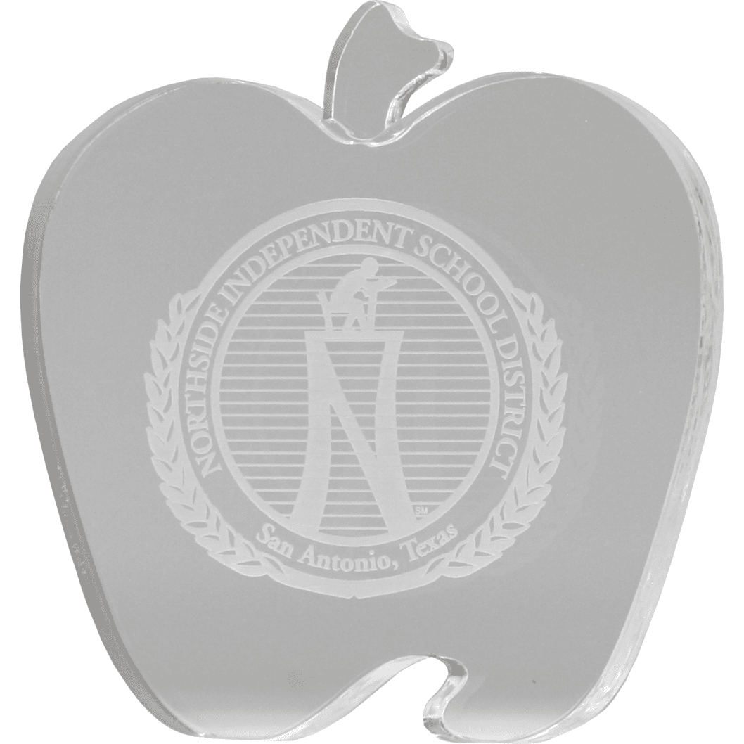 Acrylic Apple Cutout