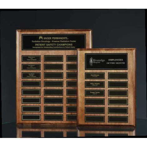 Perpetual Walnut Plaque With Magnetic Plates