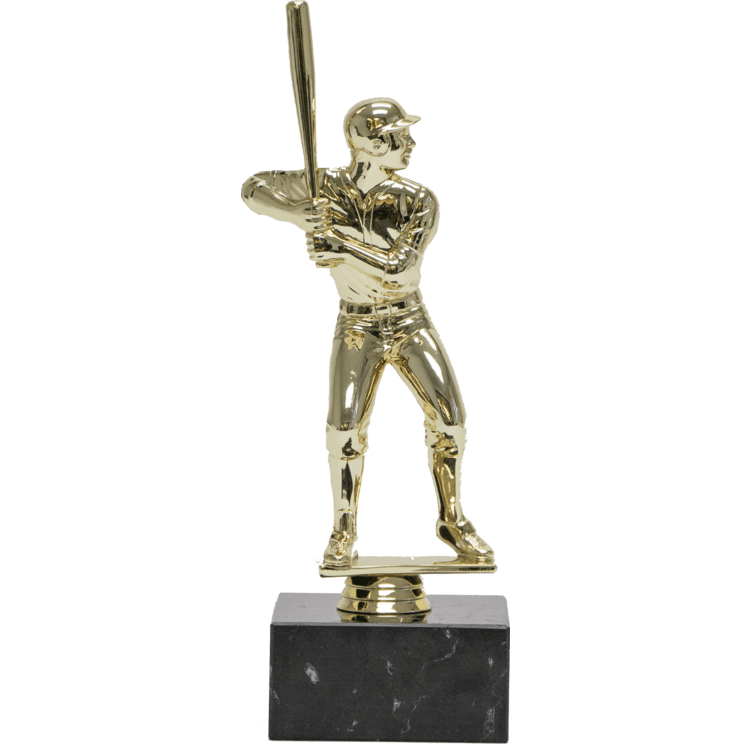 Champions Series Trophy on Black Marble Base