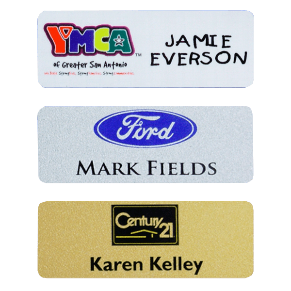 Full Color Printed Name Badges